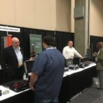 Amblyonix booth at electrical testing industry conference